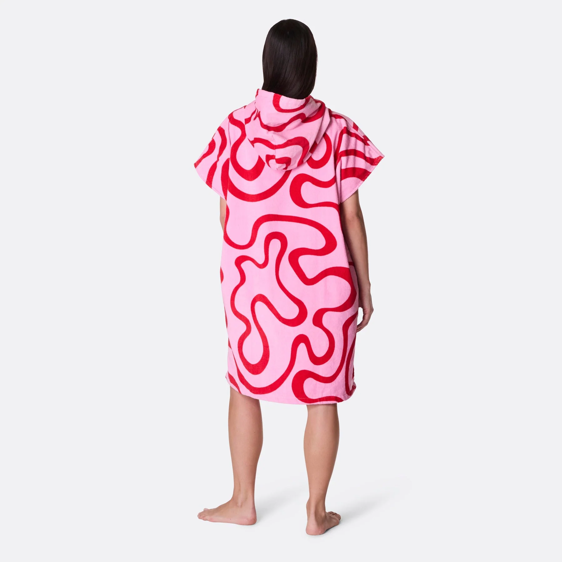 Rosa Wavy Badeponcho - Image 8