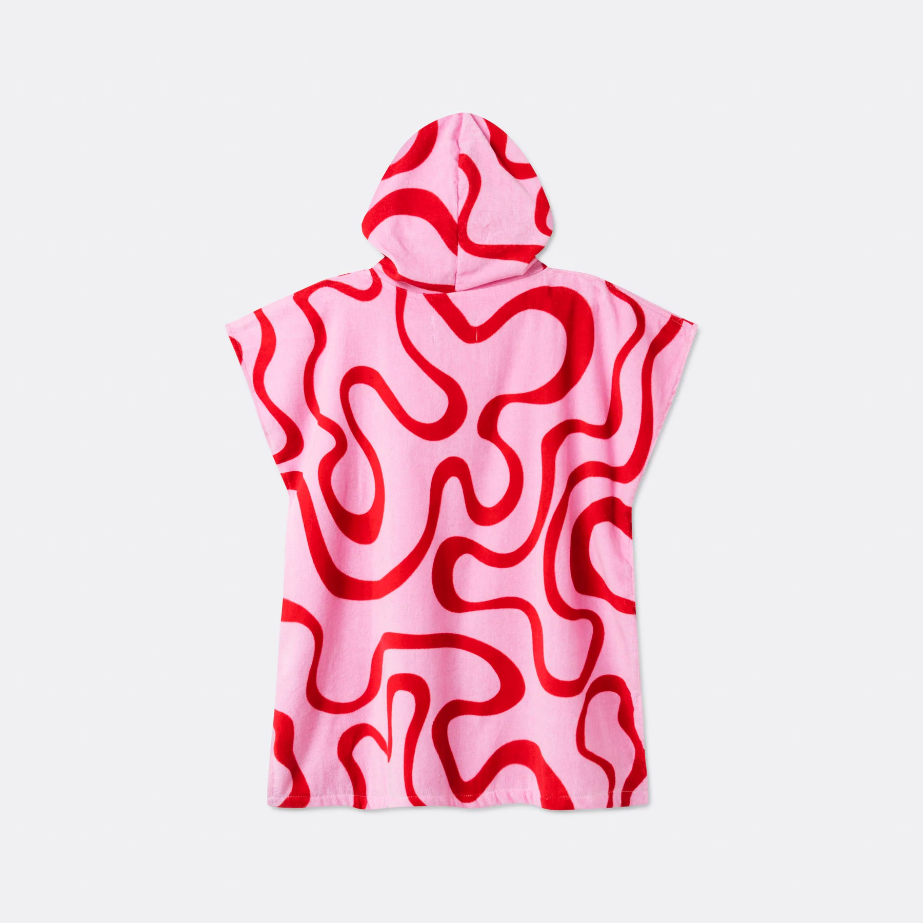 Rosa Wavy Badeponcho Barn - Image 5