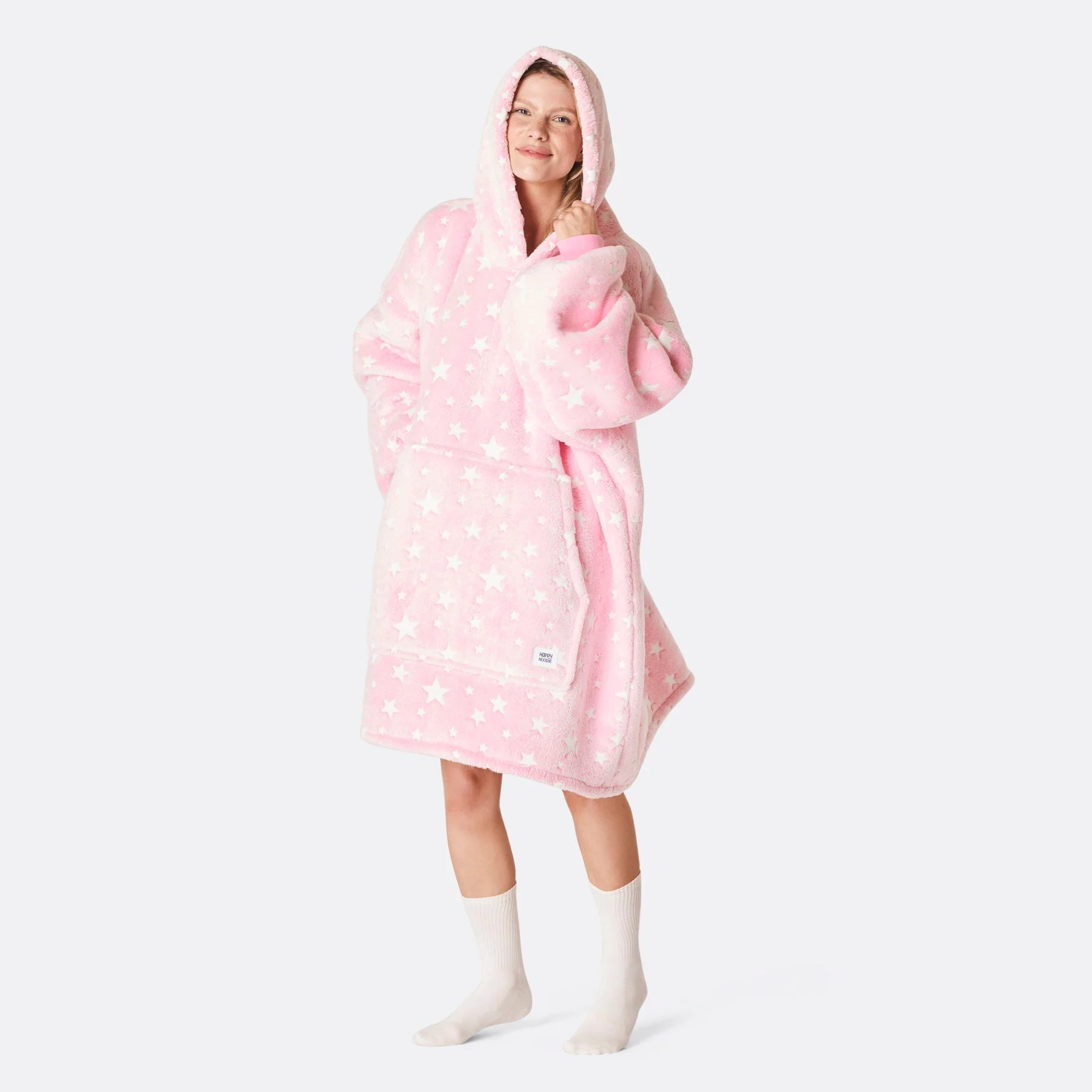 Stjerner Rosa HappyHoodie - Image 4