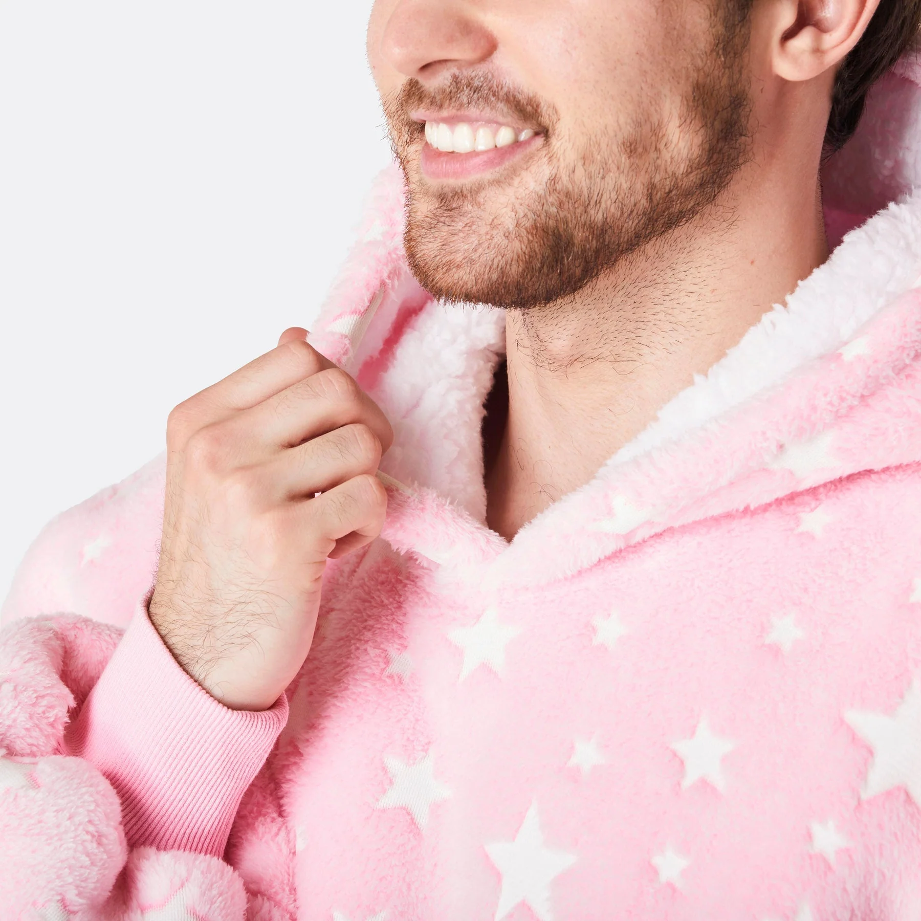 Stjerner Rosa HappyHoodie - Image 5