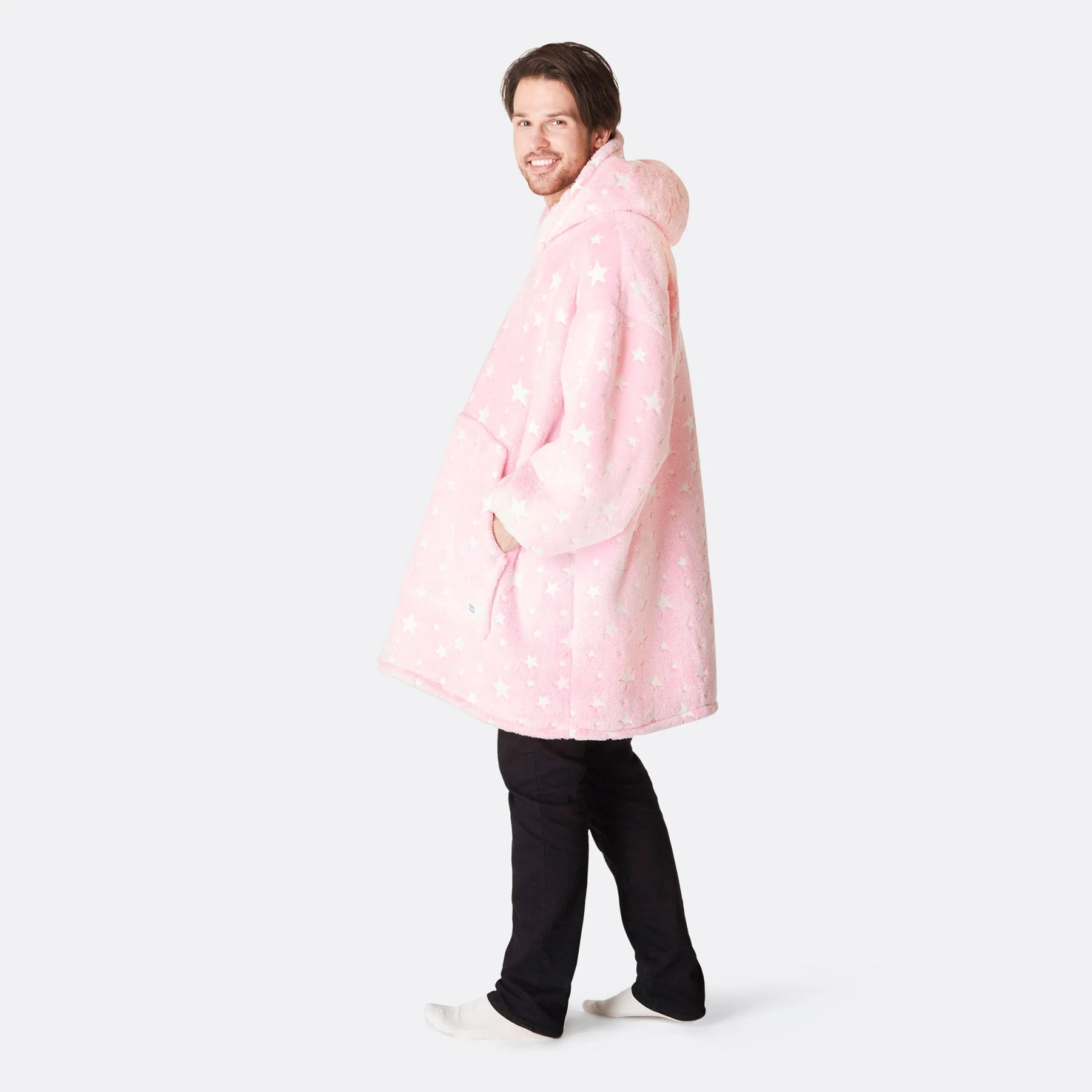 Stjerner Rosa HappyHoodie - Image 8