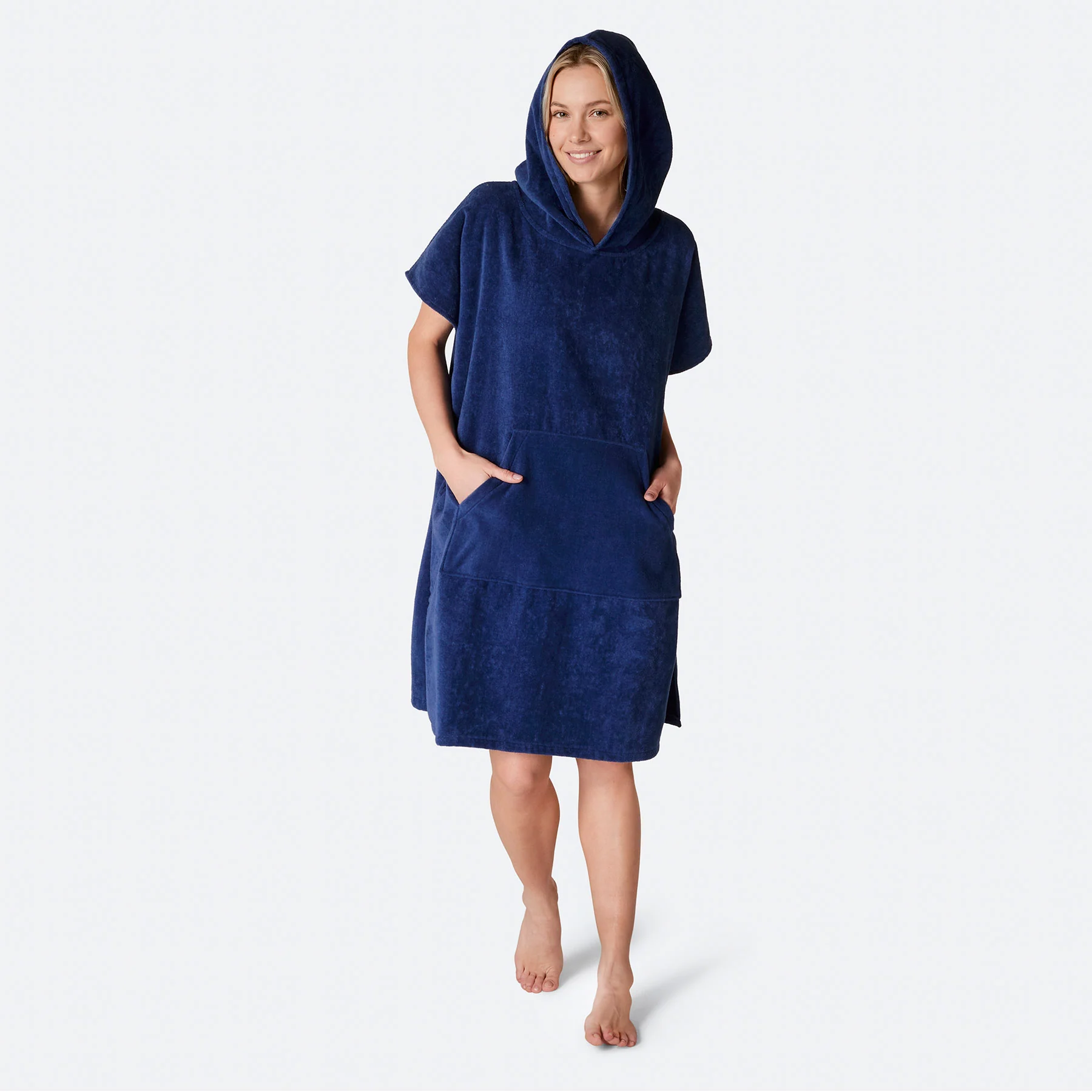 Marineblå Badeponcho - Image 8
